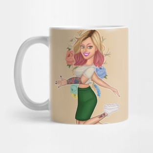 Spring Girl Mug